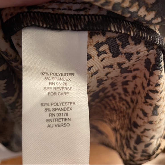 Midi skirt with elasticized waist. T Tahari brand.Size XS. NWT - Picture 5 of 6